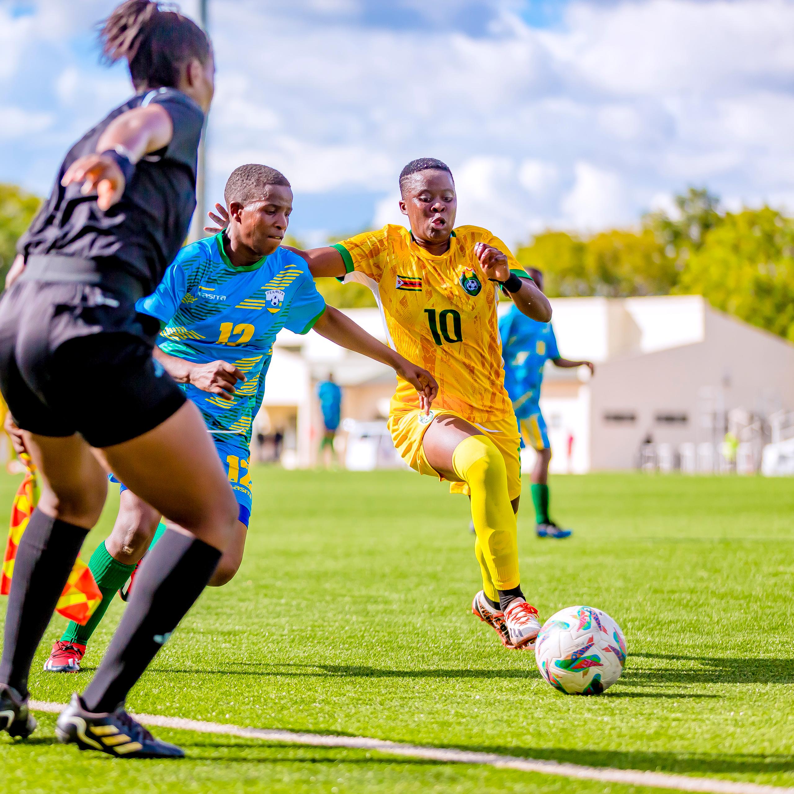 U Rwanda rwaguye miswi na Zimbabwe mu bagore rubona itike yo gukina na Nigeria mu mikino yo gushaka itike y�igikombe cy�isi